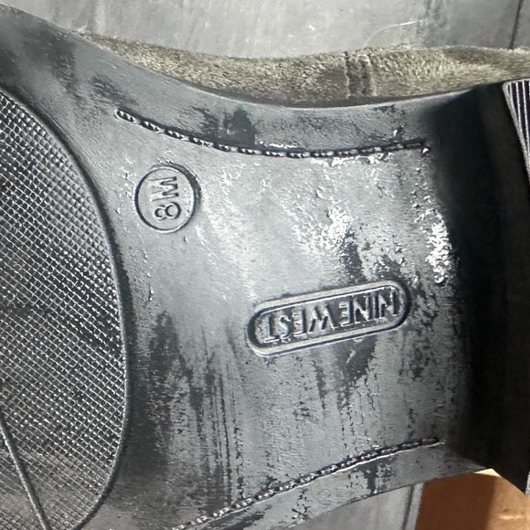 Nine West “Allair” Olive Sueded Knee-High Women's Boots - Picture 8 of 9